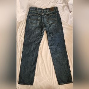 Lee Relaxed Mens Jeans 34x34 dark wash